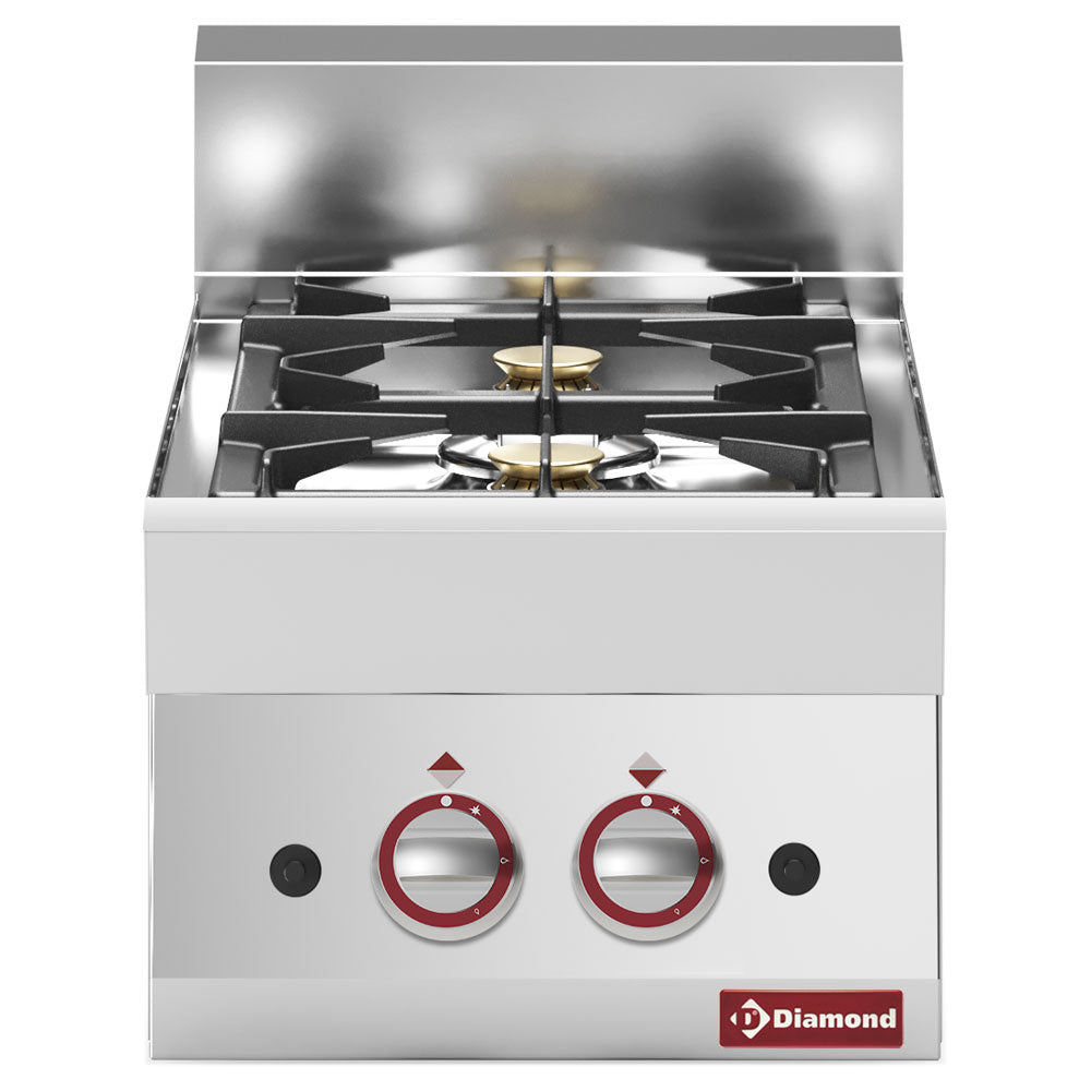 Gas cooker 2 burners -Top-