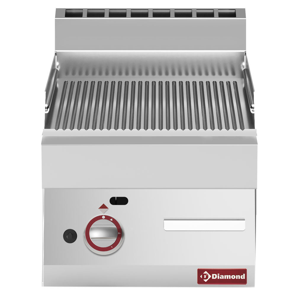 Ribbet gas stegeplade -Top-