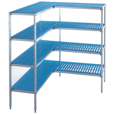 Aluminiums hyldesæt til C2010/XBF, dybde 400mm "L" 4L. "MaxiCold"