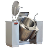Gas Tilting Boiling pan, 150 liters, indirect heating