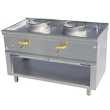 Wok stove 2 burners