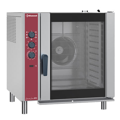 Electric convection oven, 10x GN 1/1, automatic humidifier