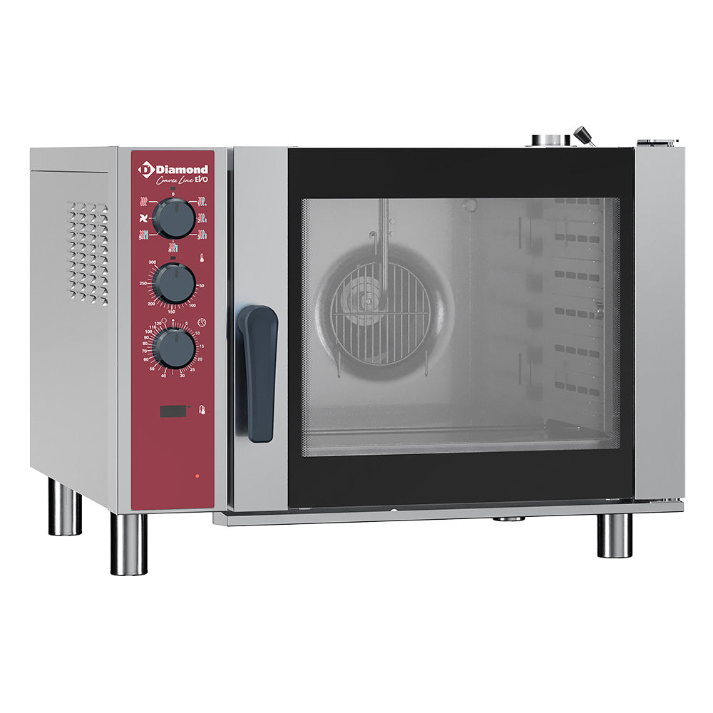 Electric convection oven 6x GN 1/1, automatic humidifier