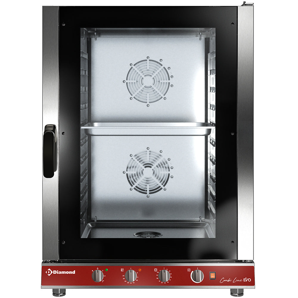 Electric oven steam/convection, 10x GN 1/1 mechanical