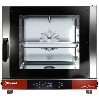 Electric oven, TOUCH/DIGIT steam/convection, 5x GN 1/1 - AUTO-CLEANING