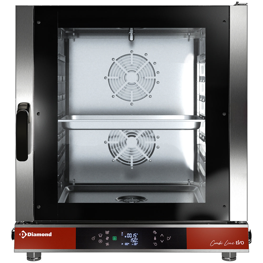 Electric oven, TOUCH/DIGIT steam/convection, 7x GN 1/1 - AUTO-CLEANING