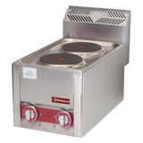 Electric range 2 plates, -Top-