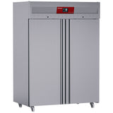 Ventilated refrigerator 1400 liters 2 doors GN 2/1, on wheels
