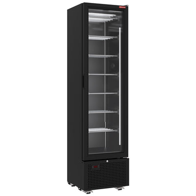Negative refrigerated display 221 liters - 7 fixed levels - BLACK