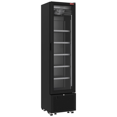 Positive refrigerated display 221 liters BLACK