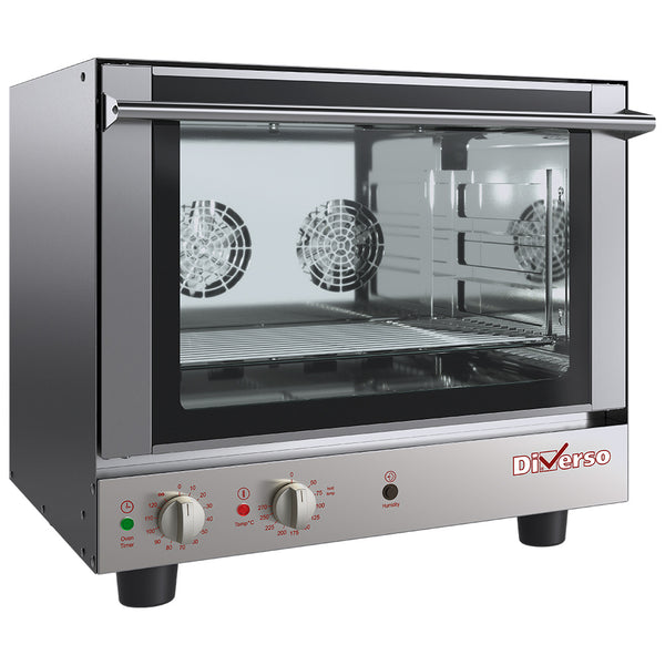 Convection oven, electric, 4x GN1/1 + manual humidifier