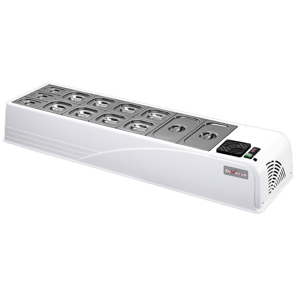 Refrigerated food set up structure 7x 1/3 h150 mm