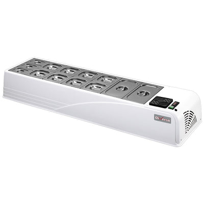 Refrigerated food set up structure 7x 1/3 h150 mm