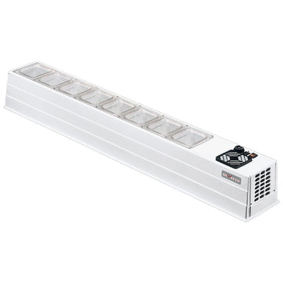 Refrigerated food structure 8x GN 1/6 h150 mm