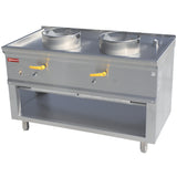 Wok stove 2 burners