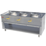 Wok stove 3 burners