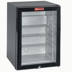 Minibar med glasdør, 42 liter