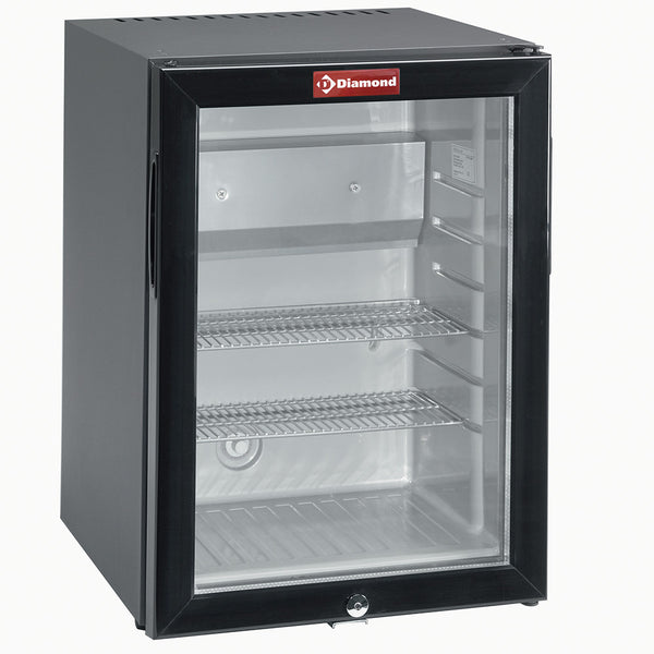 Minibar med glasdør, 42 liter
