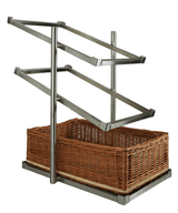 BREAD BASKETS ETAGERE 3 HIGH NARROW MODEL  INCL. BASKETS