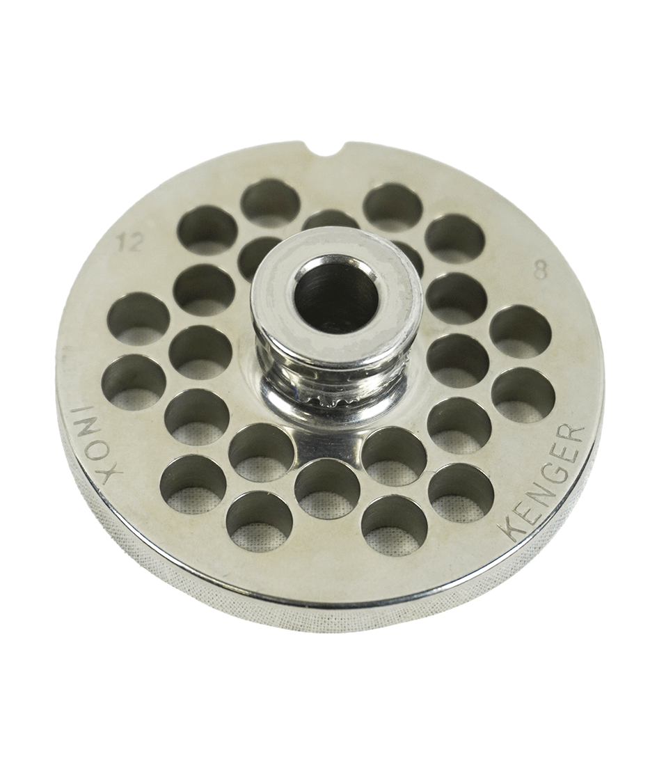 8MM KVERNPLADE TIL KØDKVARN 12 - 90KG/H