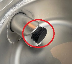 Gummiafdækningshætte til afløb for 7075.01xx