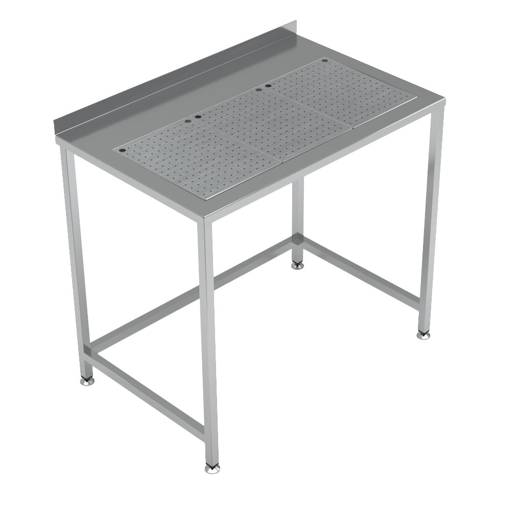 Arbejdshjørne med integreret drypbakke 1000x650