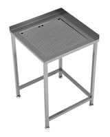 Arbejdshjørne med integreret drypbakke 650x650