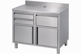 RUSTFRI KAFFEARBEJDSBORD 1250X600X1150
