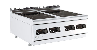 Basis 700 induktions el-komfur 4 plader