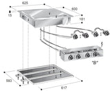 EL. FRY TOP SMOOTH 400V