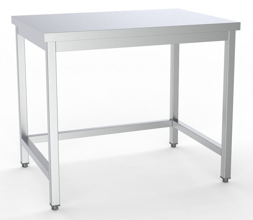 600 WORKTABLE OPEN FRAME FLAT PACKED 1400