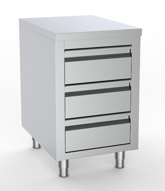 700 arbejdsbord med 3 skuffer 500