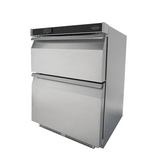 REFRIGERATOR SS 2 DRAWERS