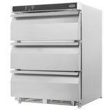 REFRIGERATOR SS 3 DRAWERS