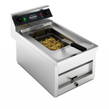 ELECTRIC COUNTER FRYER 1X12L 9KW
