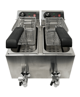 ELECTRIC COUNTER FRYER 2X4 L