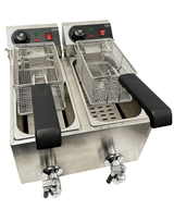 ELECTRIC COUNTER FRYER 2X4 L