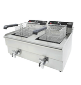 ELECTRIC COUNTER FRYER 2X10 L