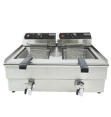 ELECTRIC COUNTER FRYER 2X10 L