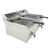 ELECTRIC COUNTER FRYER 2X10 L
