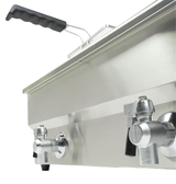 ELECTRIC COUNTER FRYER 2X10 L