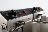 ELECTRIC COUNTER FRYER 2X6 L
