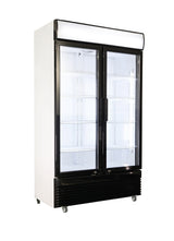 REFRIGERATOR 2 GLASS DOORS BEZ-780 GD
