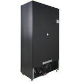 REFRIGERATOR 2 GLASS DOORS BLACK NAP-850