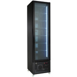 Fryser 1 glasdør sort NAP-250F