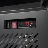 Fryser 1 glasdør sort NAP-250F