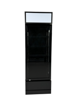 KØLESKAB GLASDØR FCU-370 BL