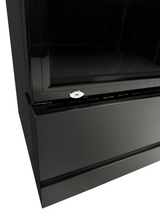 KØLESKAB GLASDØR FCU-370 BL