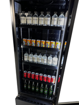 KØLESKAB GLASDØR FCU-370 BL