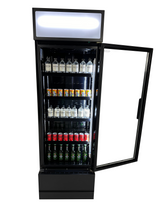 KØLESKAB GLASDØR FCU-370 BL